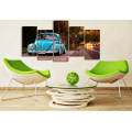 HD Printed Volkswagen Beetle Car Painting on Canvas Room Decoration Print Poster Picture Mc-038